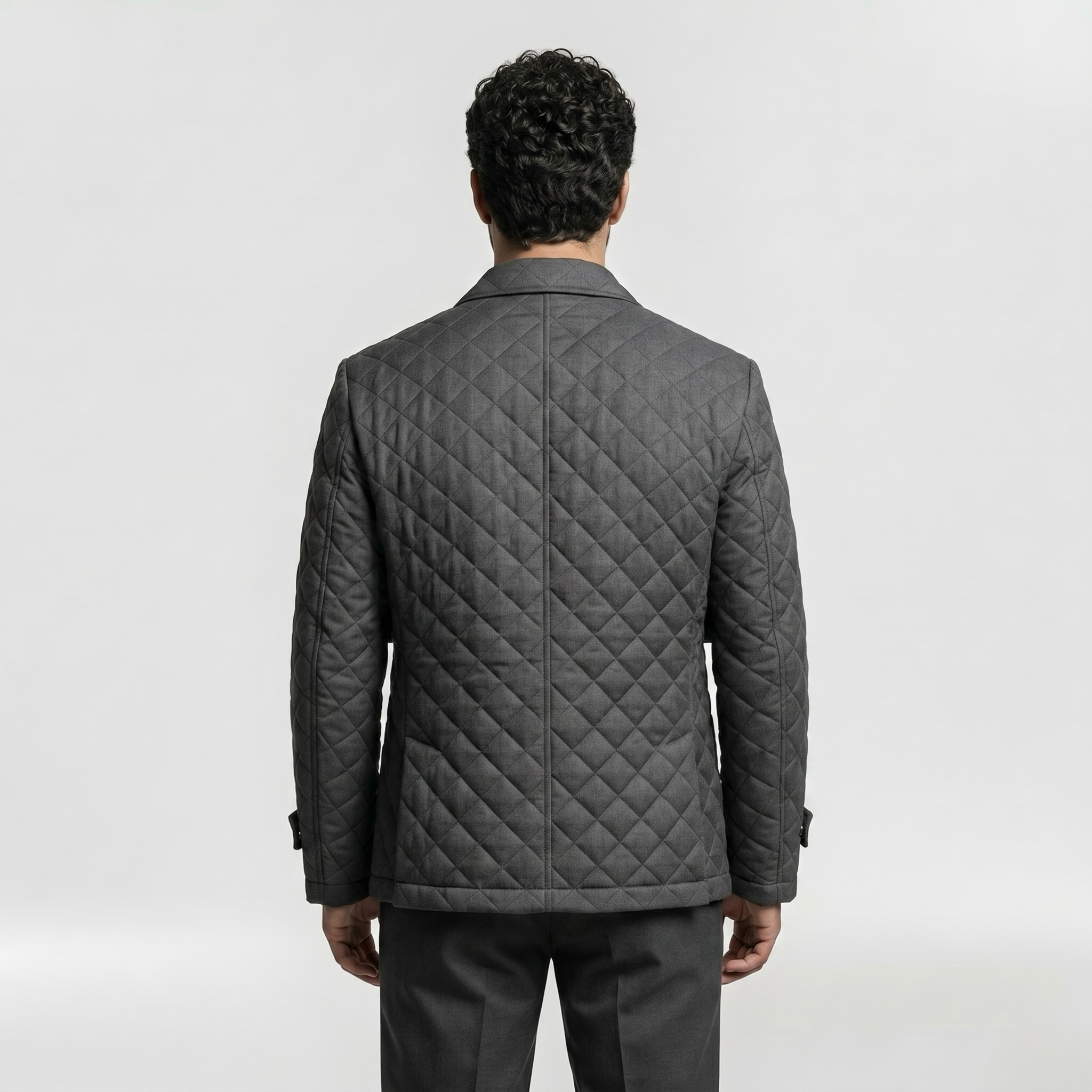 Men's Quilted Utility Jacket