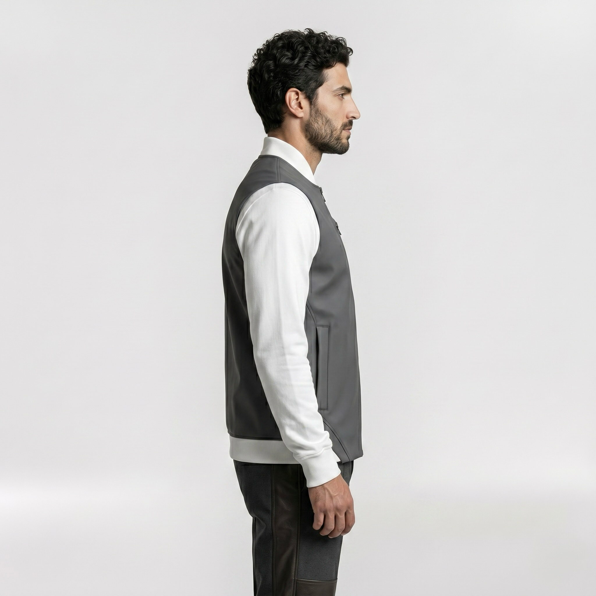 Men's Minimalist Tech Zip Vest