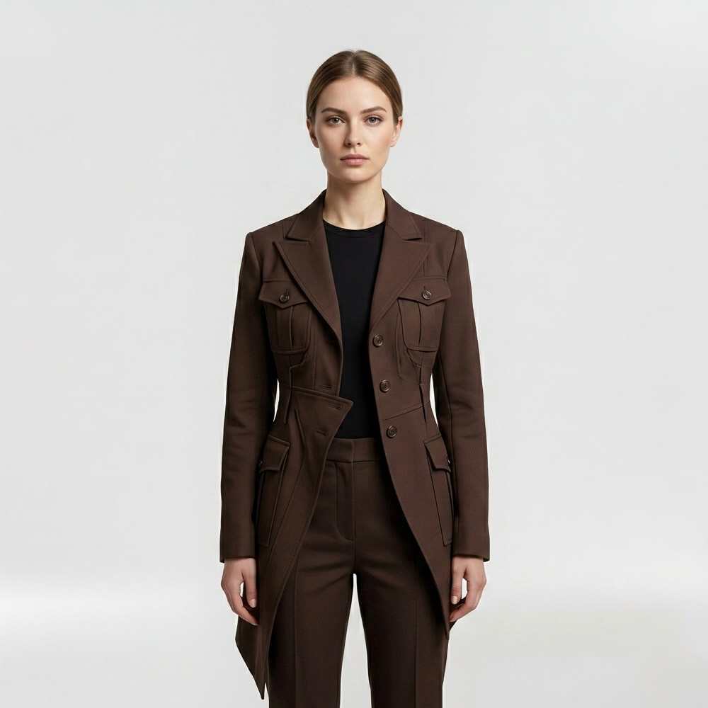 Women's Structured Utility Coat