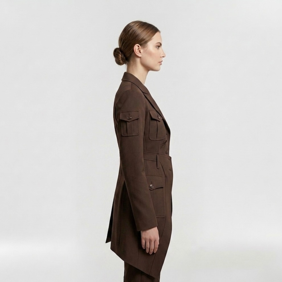 Women's Structured Utility Coat
