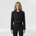 Women's Structured Cropped Blazer