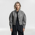 Women's Volume-Sleeve Structured Jacket