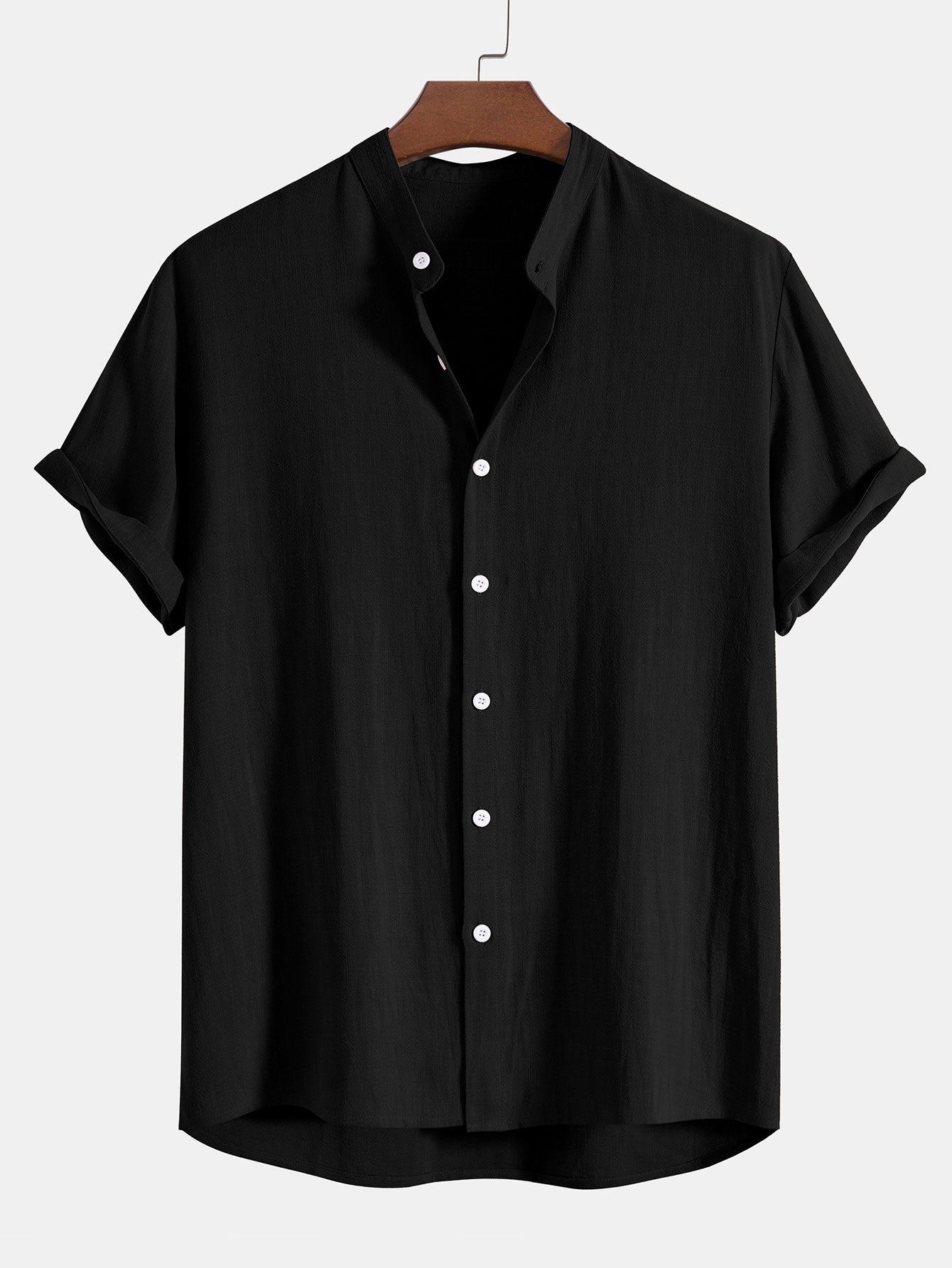 Men's Linen Summer Set – Short Sleeve Breathable Comfortable Style
