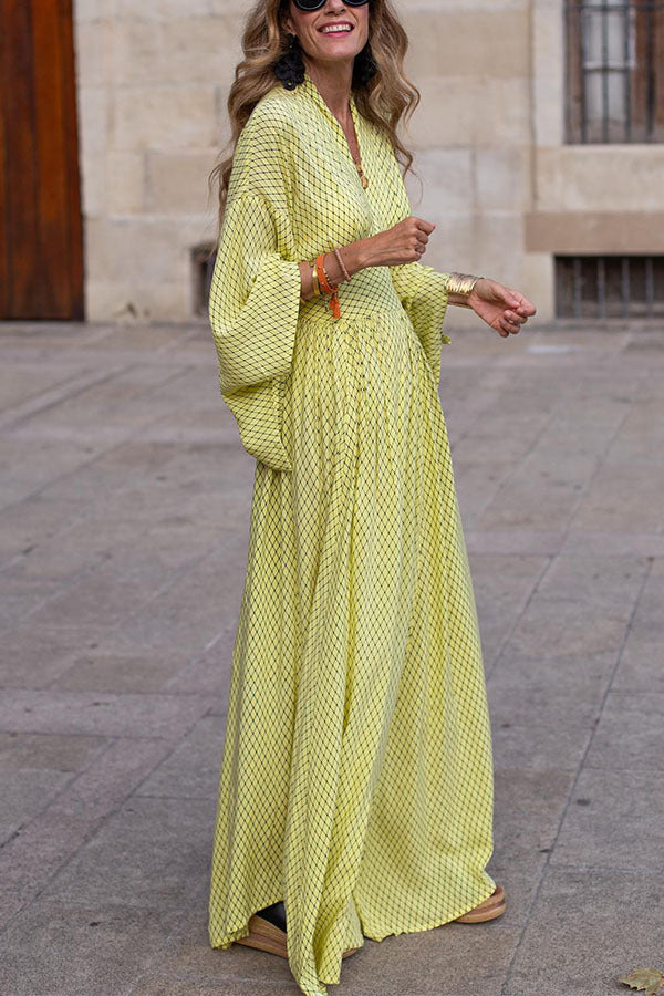 Women's Flowy Lightweight Maxi Dress – Elegant Summer Style