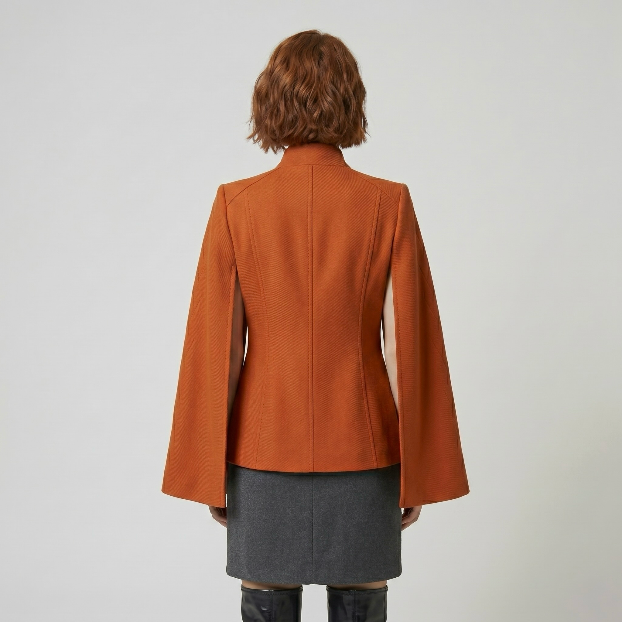 Women's Cape-Sleeve Double-Breasted Blazer