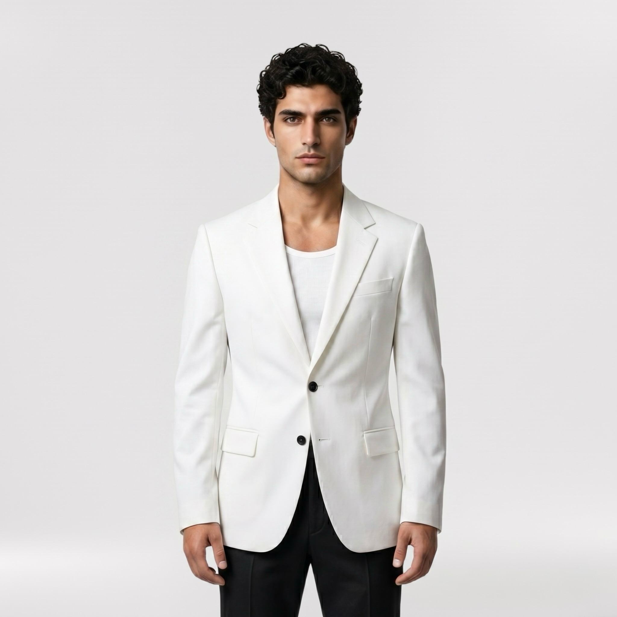 Men's Minimalist Tailored Blazer