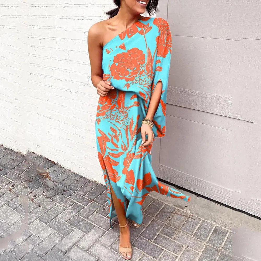 Women's Elegant Midi Dress – Comfortable Feminine Everyday Style